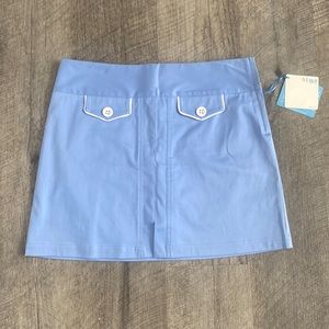 Nwt LIJA KNEE short blue skirt VISTA